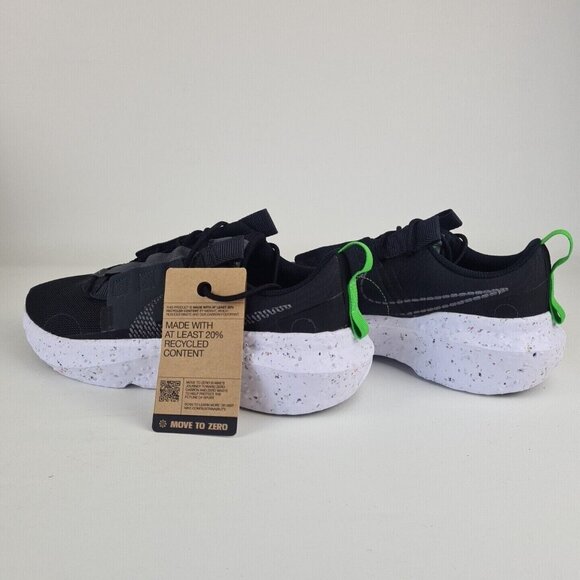 Nike Men's Crater Impact Running Sneakers Black White - Picture 7 of 10